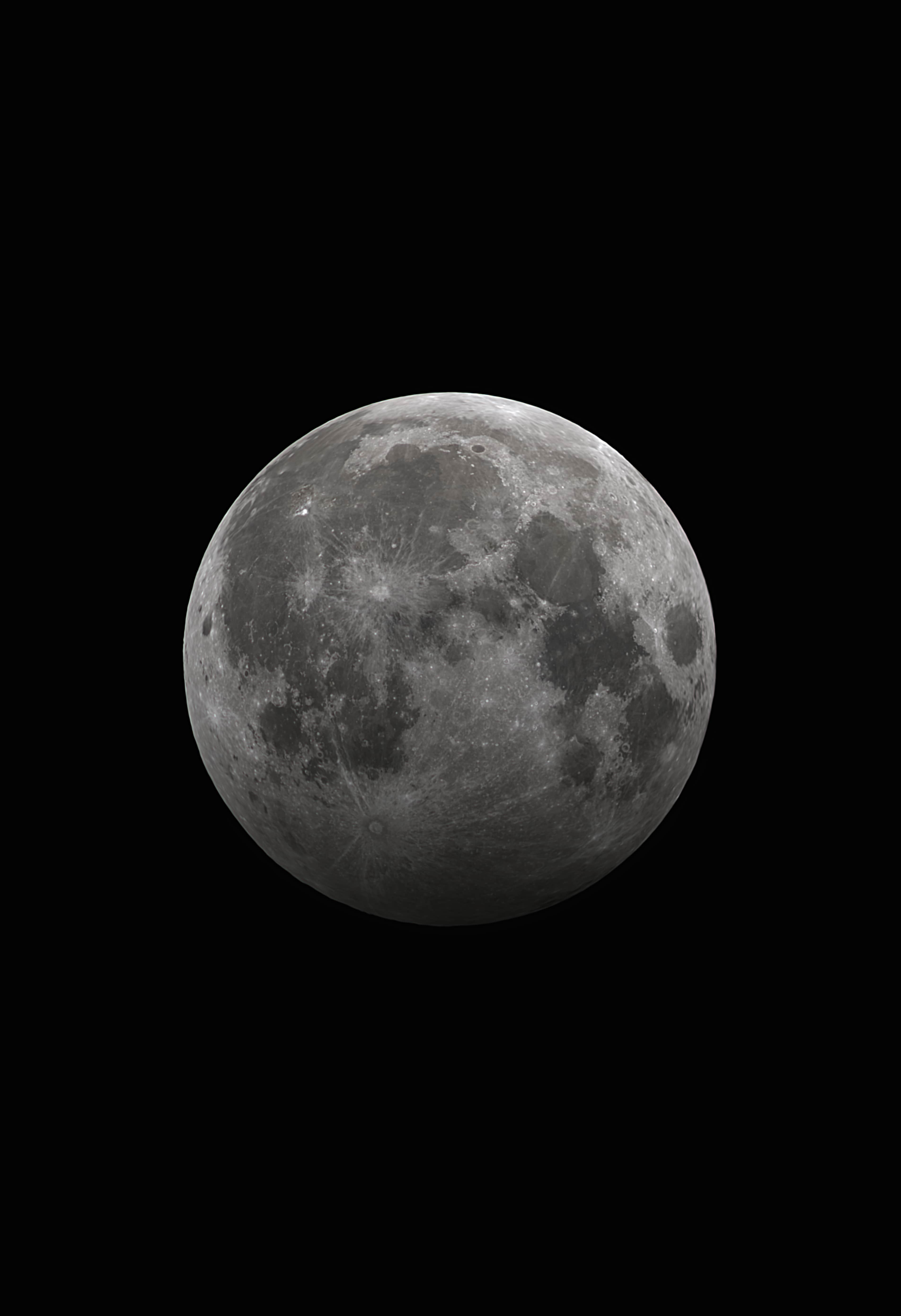 Image of the 2024 Penumbral Lunar Eclipse