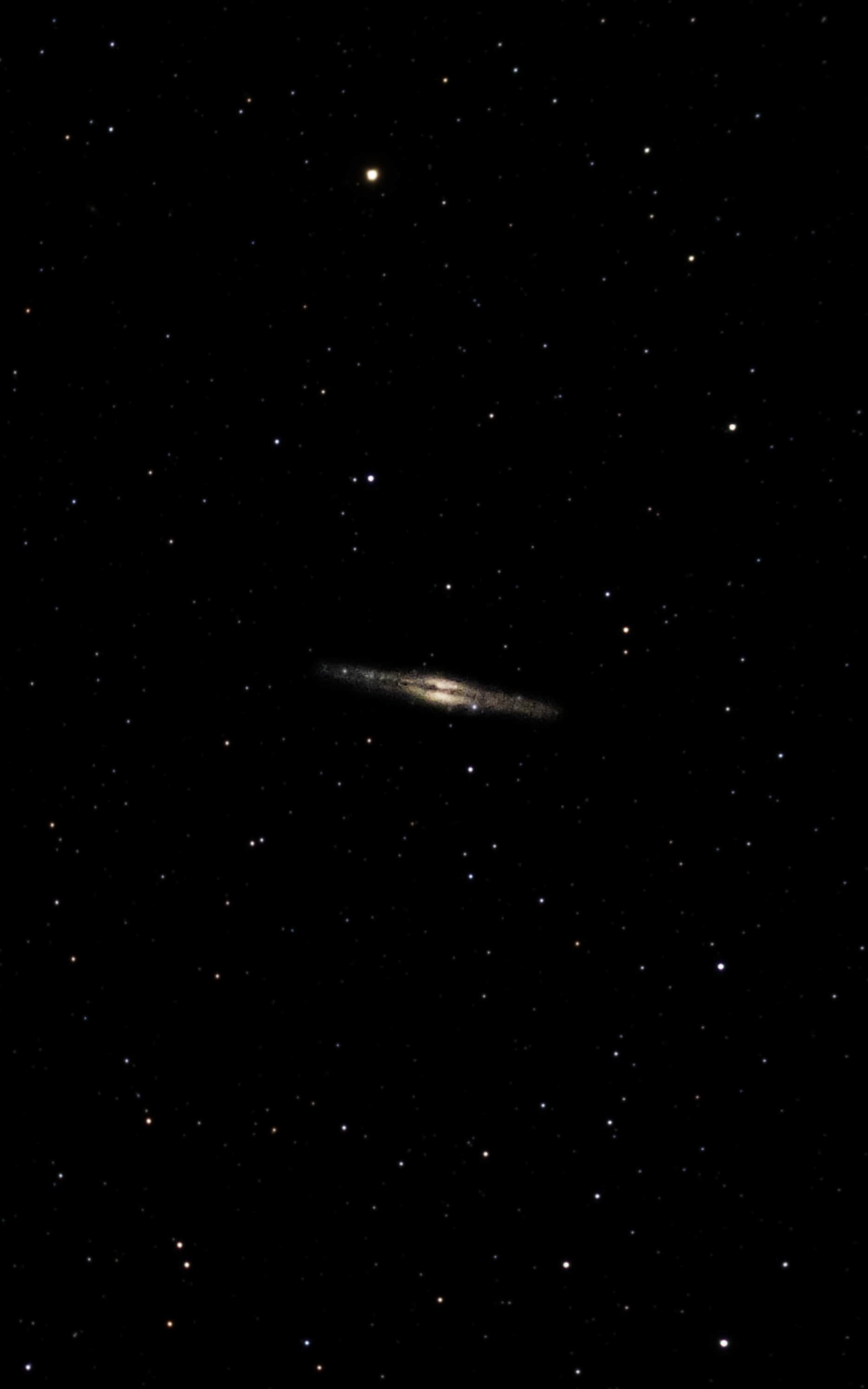 Image of the Silver Sliver Galaxy